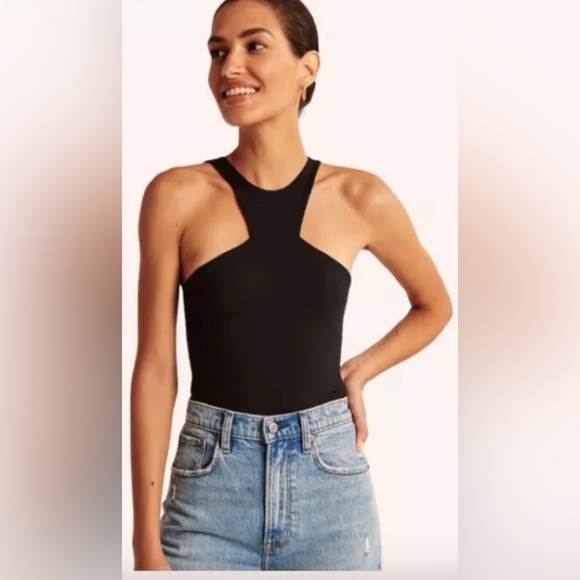 Abercrombie & Fitch Tops - Abercrombie & Fitch Seamless Fabric High Neck Bodysuit  (XS)